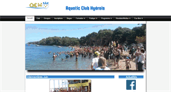 Desktop Screenshot of hyeres-natation.com